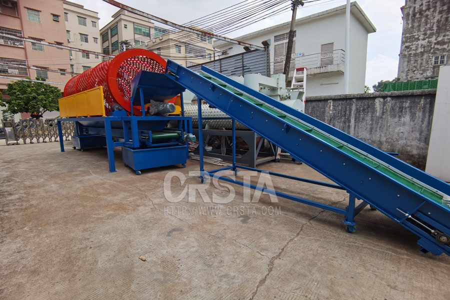 出往香港大型塑料垃圾滾筒篩設(shè)備